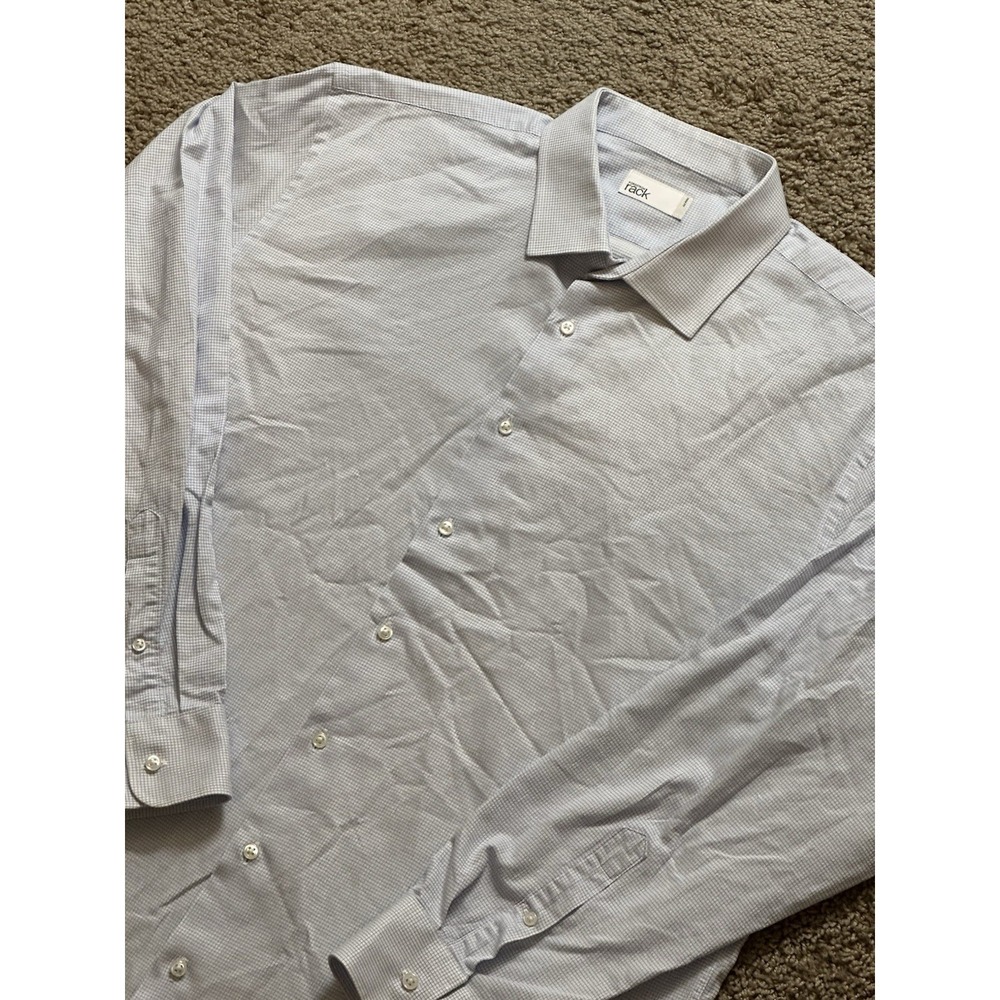 Men's Nordstrom Rack Long Sleeve Plaid Button Up Shirt - 17.5 34/35